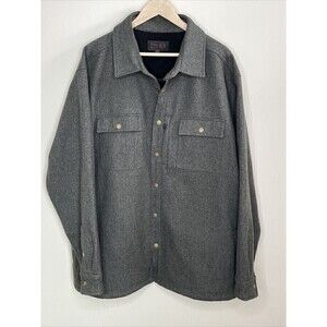 Victory Sportswear Green XXL Long Sleeved Snap Front Jacket